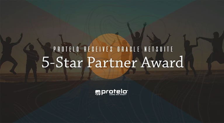 Oracle NetSuite Recognizes Protelo With The Prestigious 5-Star Solution Provider Award }}