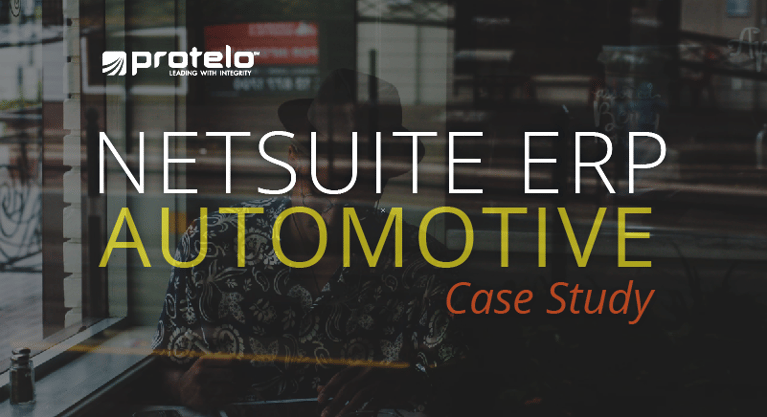 NetSuite ERP Automotive Case Study }}