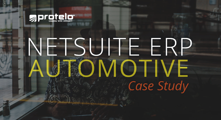 NetSuite ERP Automotive Case Study }}