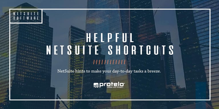 NetSuite Shortcut Secrets }}