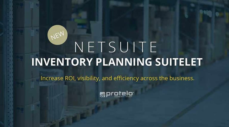 NetSuite Inventory Planning Suitelet }}