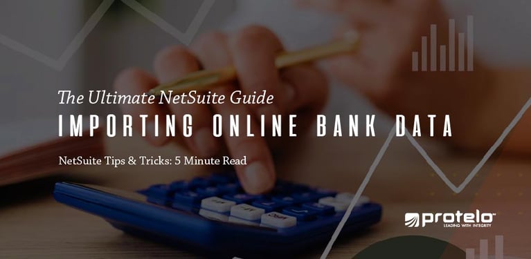 Import Online Bank Data and Auto Match Transactions in NetSuite }}