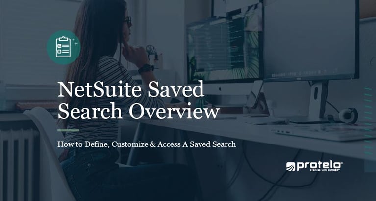 How to Define, Customize and Access a Saved Search }}
