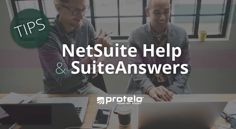 Tips for NetSuite Help and SuiteAnswers }}