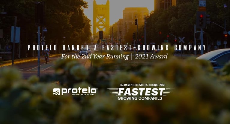 PROTELO RANKED FASTEST-GROWING COMPANY IN THE REGION FOR THE 2ND YEAR RUNNING }}
